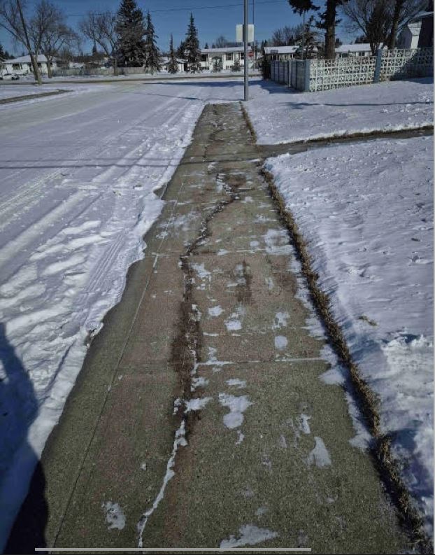 After 1 - Snowed driveway