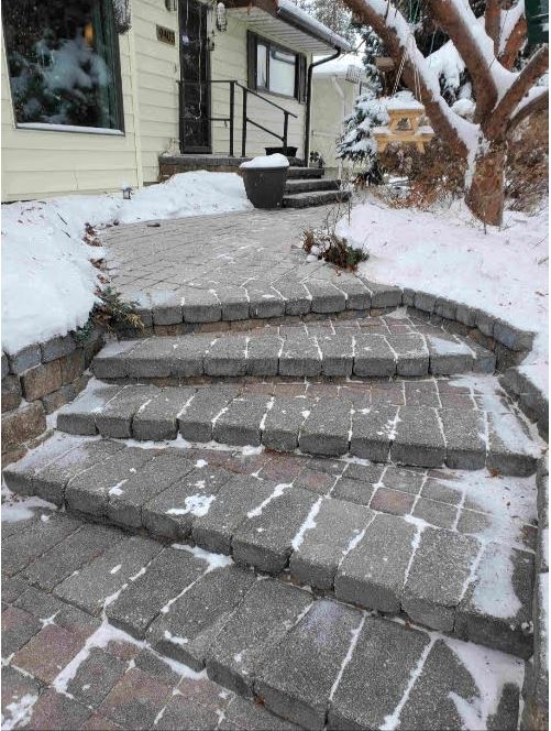 After 3 - Snowed driveway